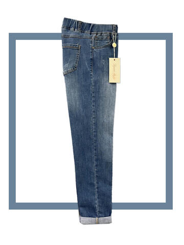 AMOR9834- 9834 pantalone jeans donna - Fratelli Parenti